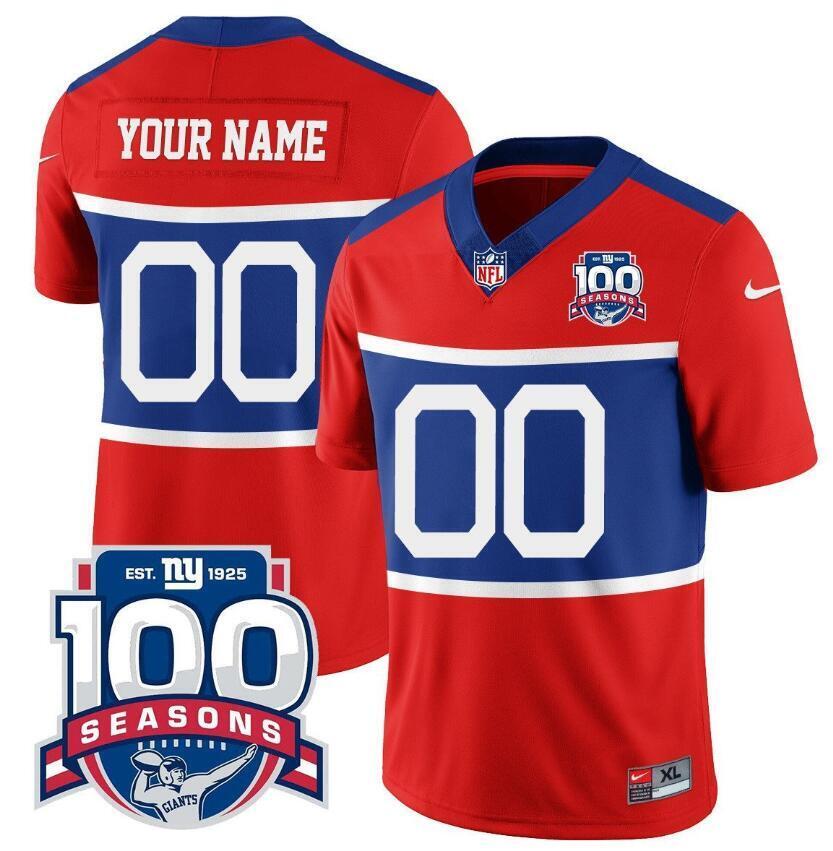 Custom New York Giants Century Jersey