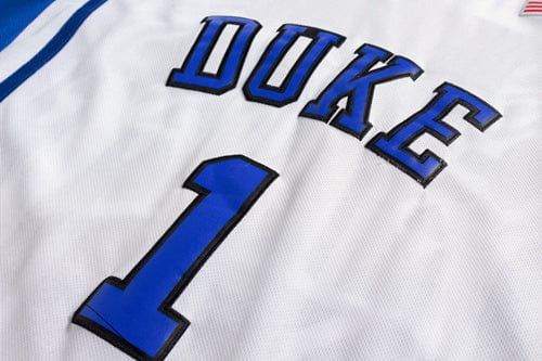 NCAA Duke University No. 1 Irving White Jersey