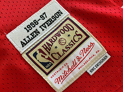 Iverson Philadelphia 76ers 3 Red MN