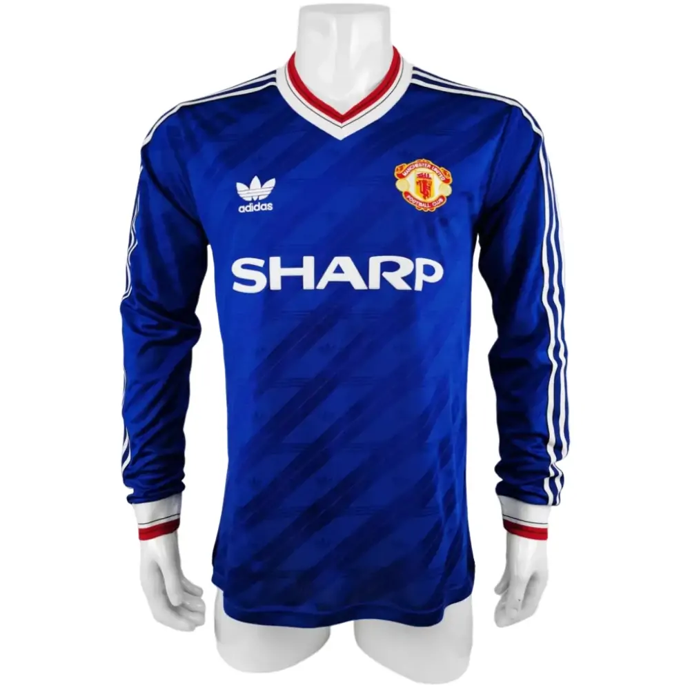 1986/1988 Manchester United third away long-sleeved retro jersey