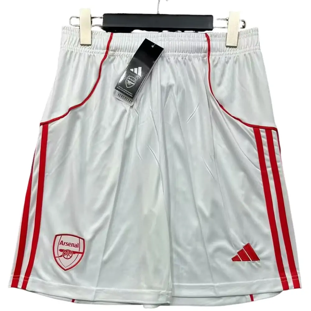 2025-26 Arsenal Home Shorts - Fans Edition