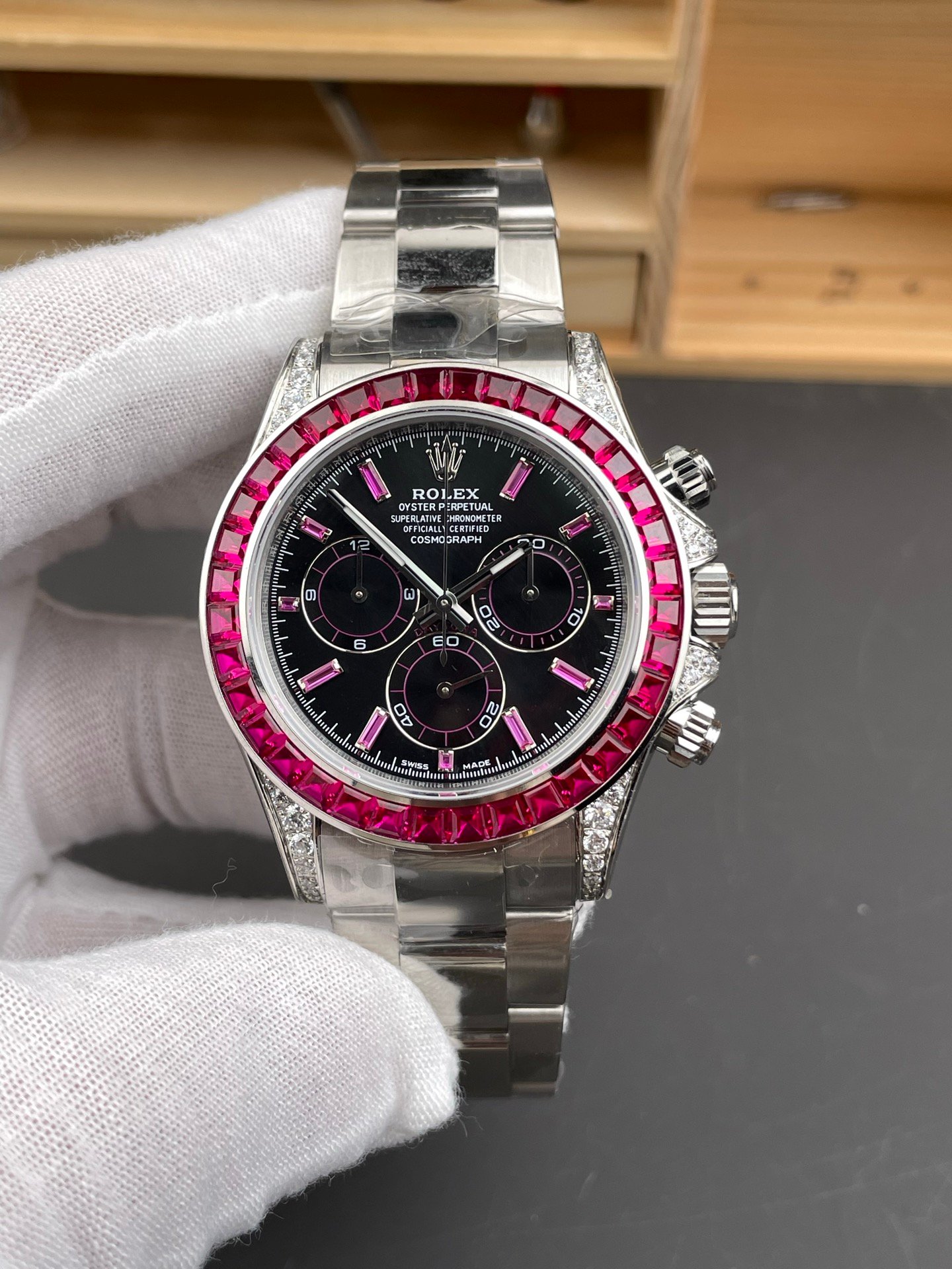 Rolex Daytona Modified CVD Diamond