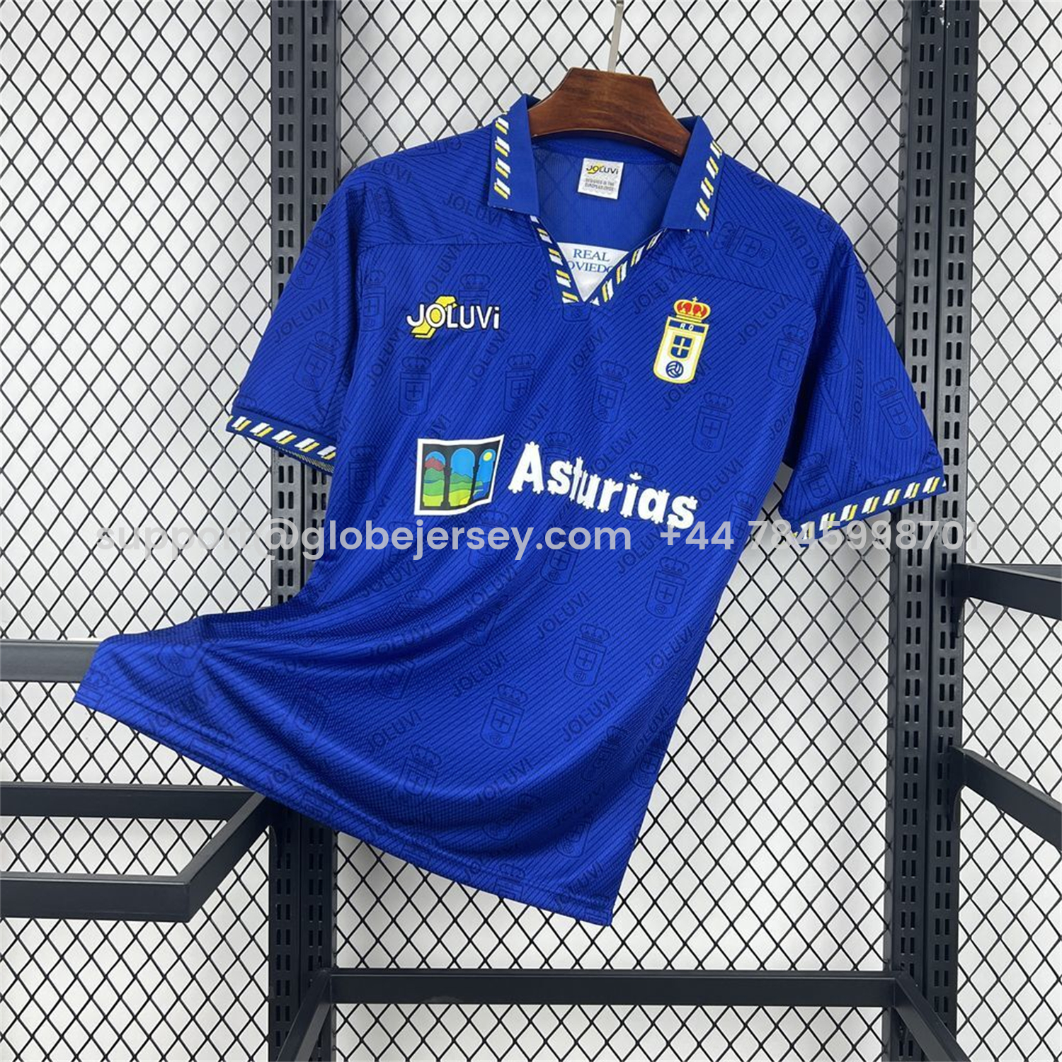 Retro Real Oviedo 1995-96 Home Jersey