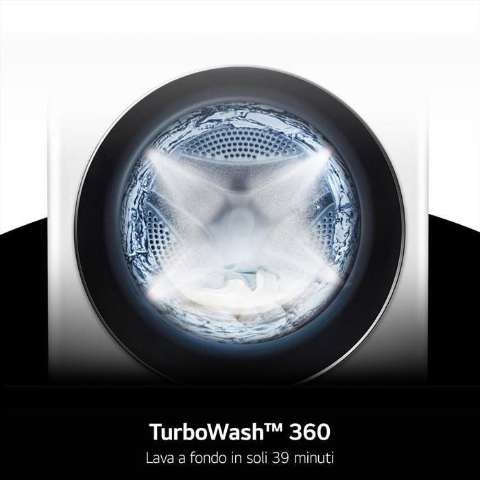 LG - Lavatrice AI DD F4X7011TWB 11 Kg Classe A-Ivory White