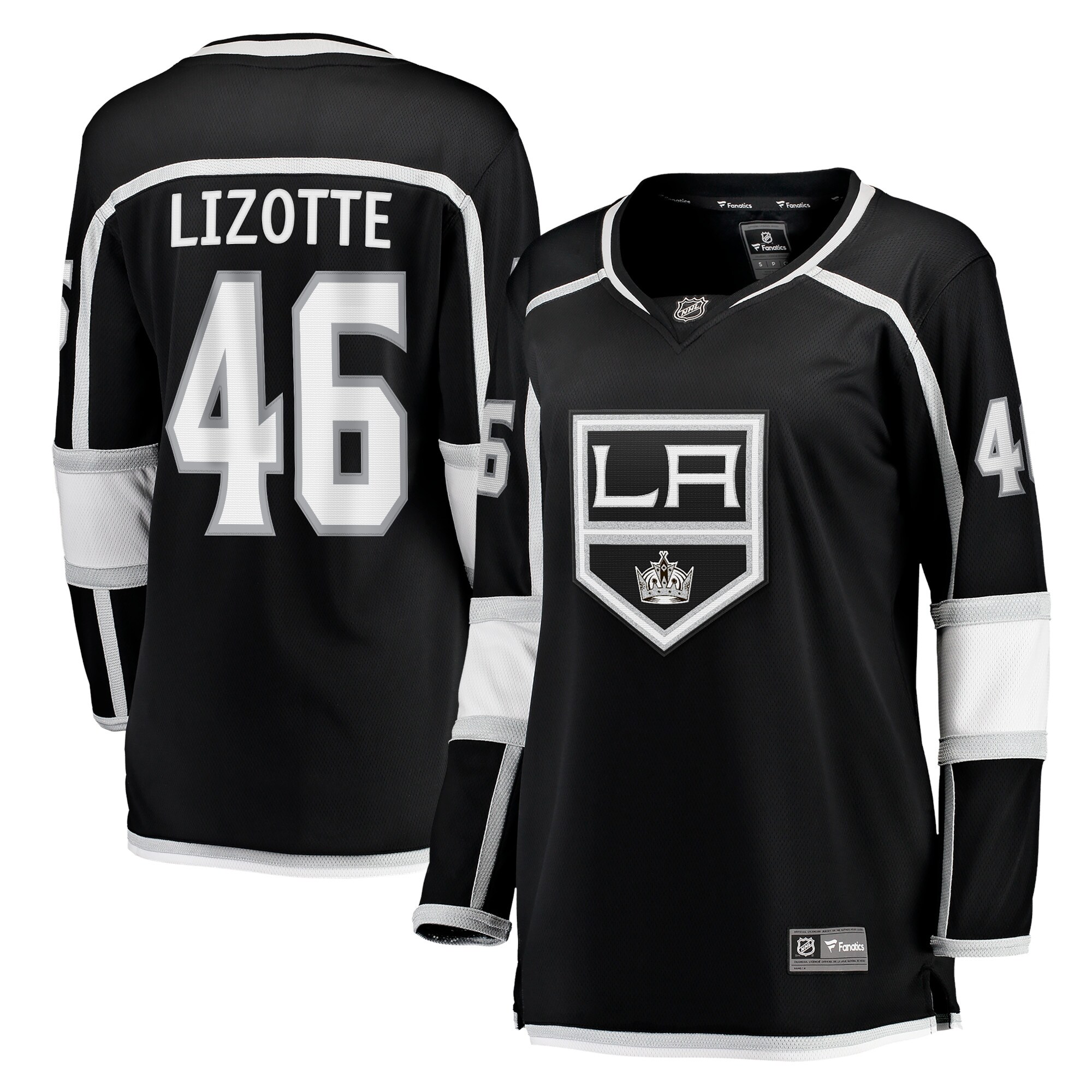 Blake Lizotte Los Angeles Kings Fanatics Women’s Home Breakaway   Jersey – Black