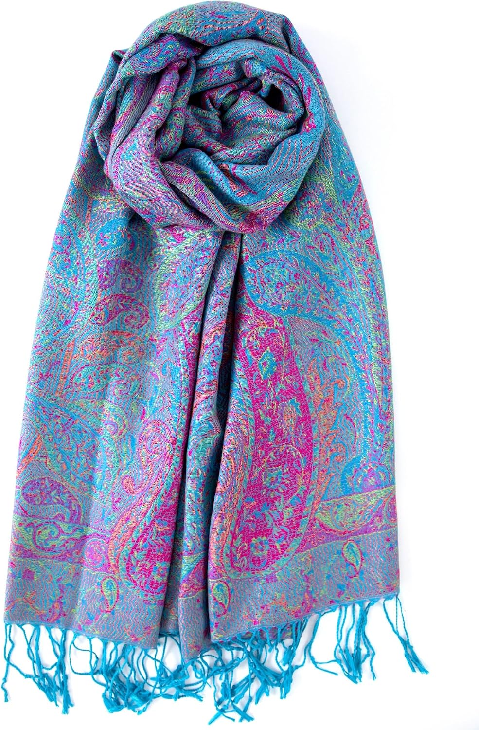 Reversible Paisley Pashmina Rave Scarf