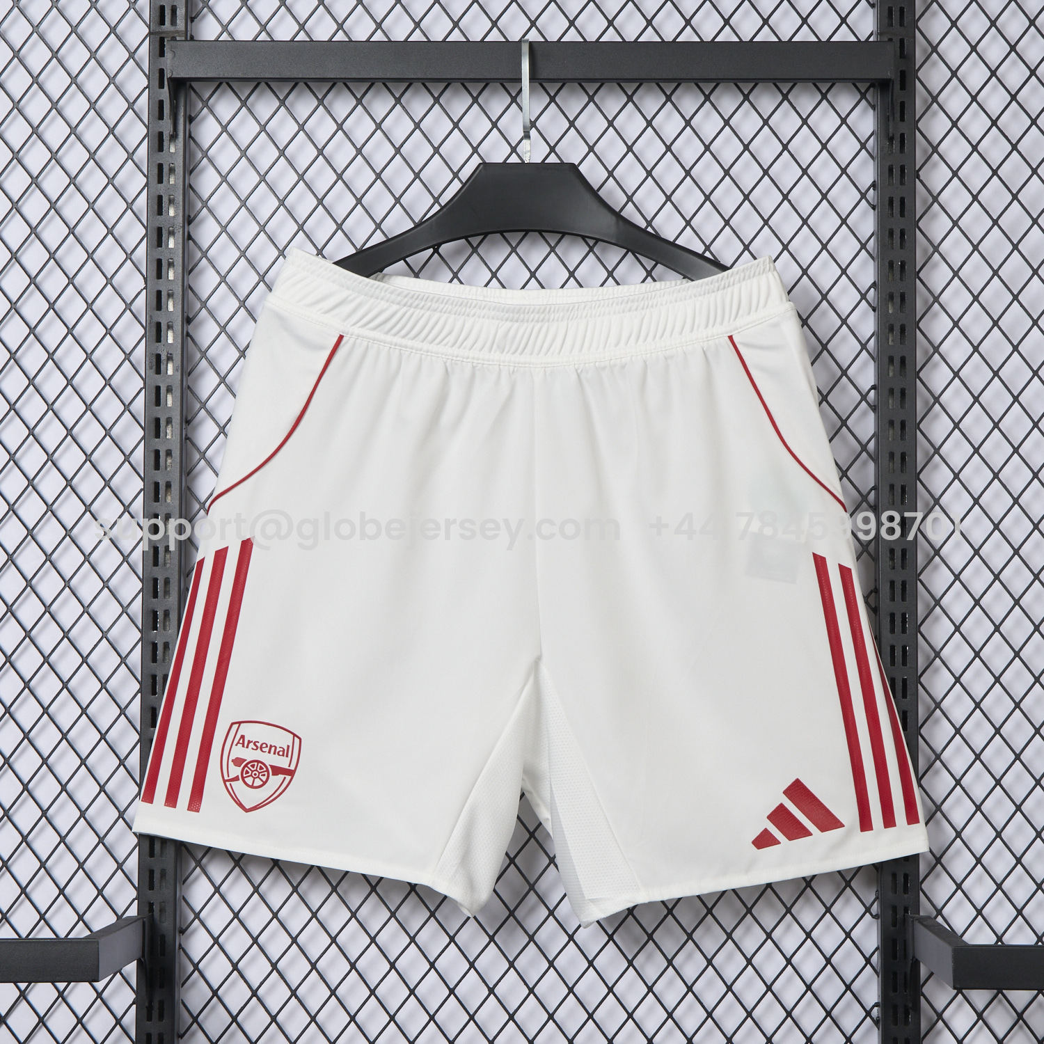 Arsenal 25-26 Home White Shorts - Player Version