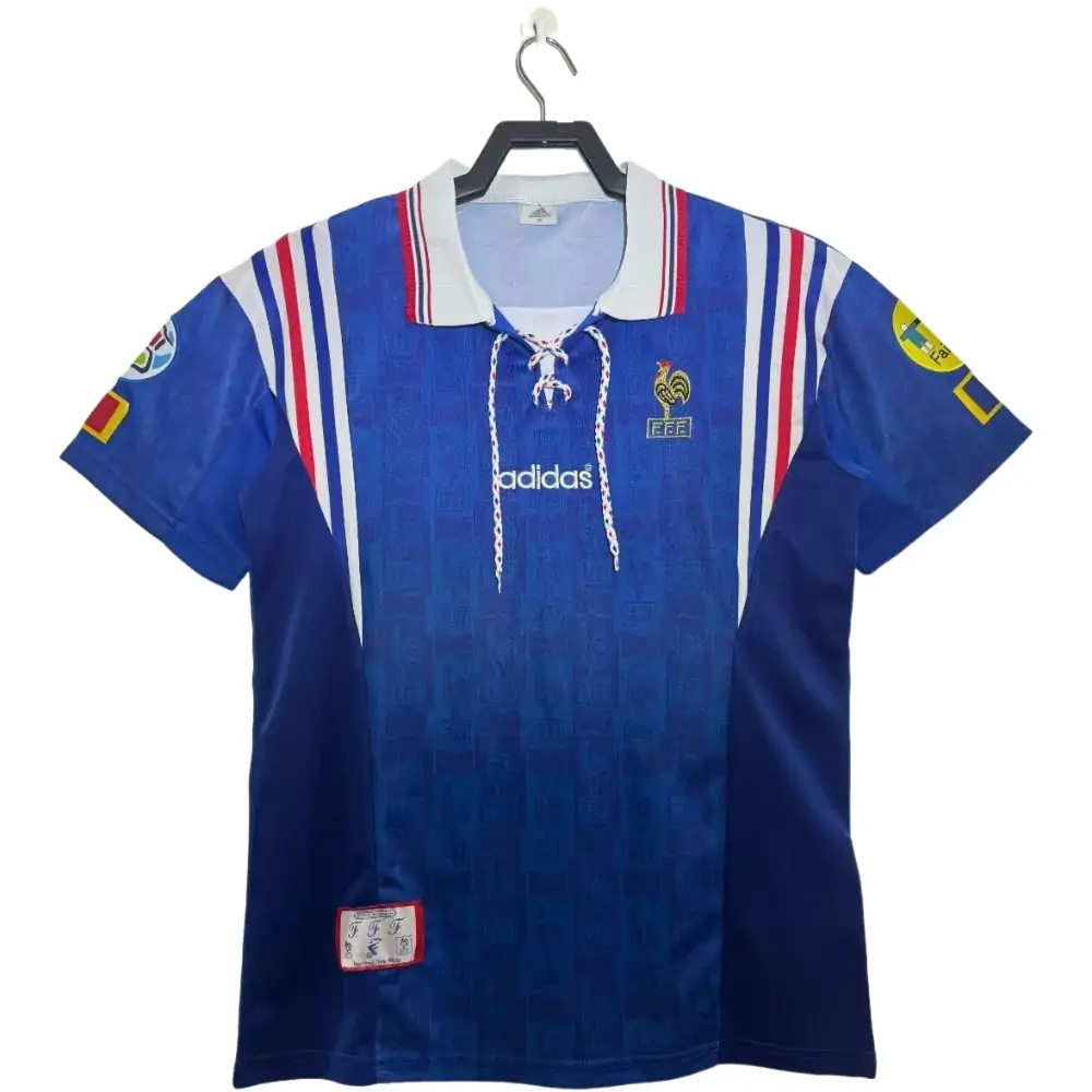 1996 France home retro jersey 1:1 Thai quality