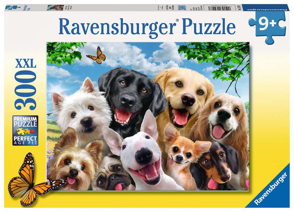 Delighted Dogs – 300 XXL Piece Jigsaw Puzzle (Ravensburger)