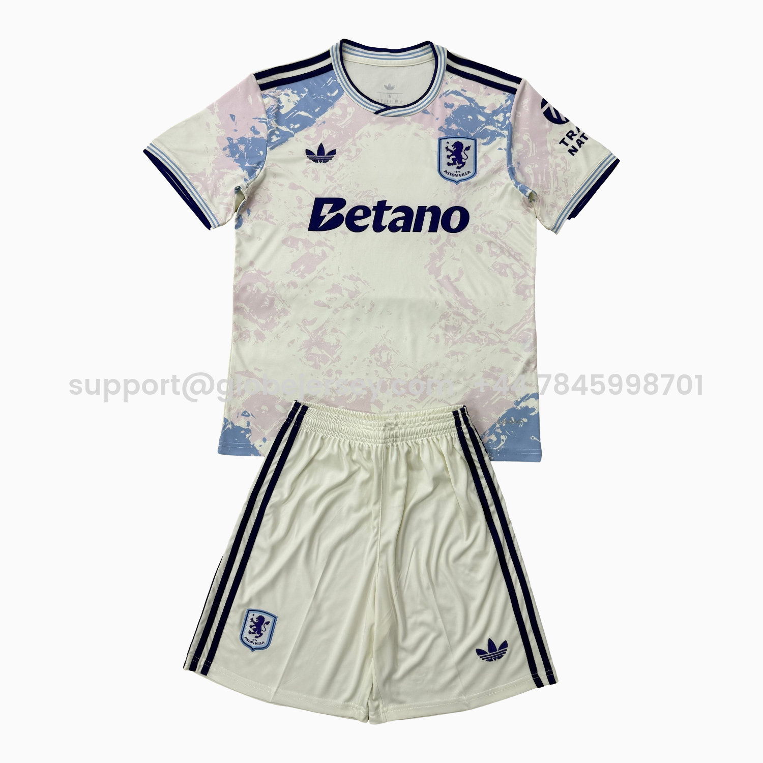 Aston Villa 25-26 Third Men's Adult Jersey Set - Fans Version