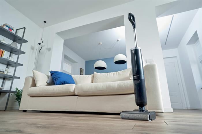 HOOVER - Scopa elettrica HW300 011-Nero, Argento