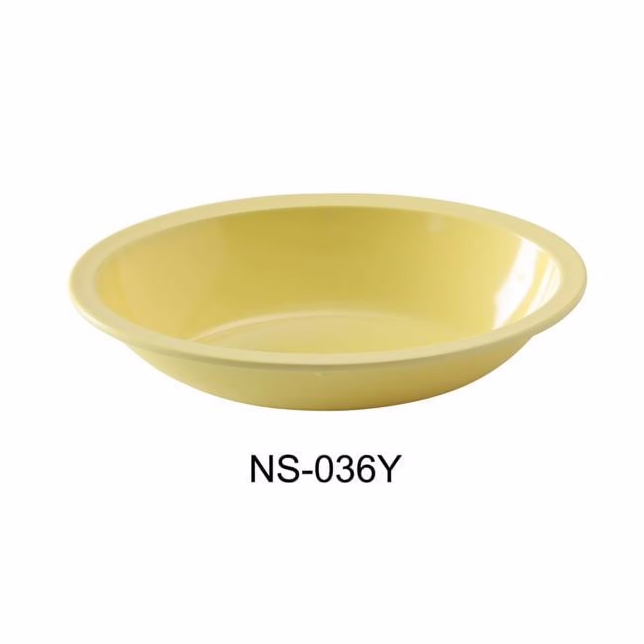 Yanco NS-036W 36 oz Nessico Oval Bowl, White - 10 x 7.375 x 2.25 in. - Pack of 24