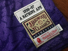 Los Angeles Lakers BAPE Purple 93 MN