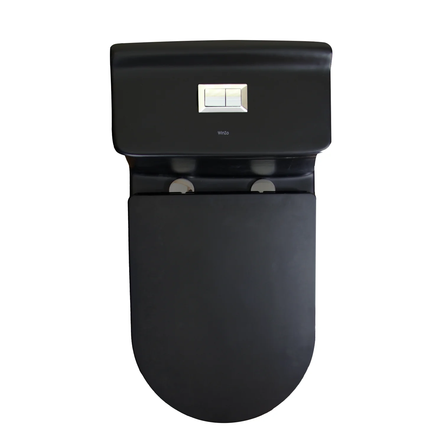 WinZo WZ5080B Modern One Piece Toilet Dual Flush 1.28 GPF Comfortable Elongated 17.25
