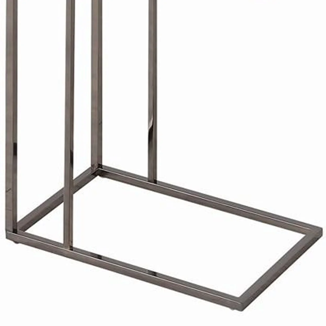 Pedro Expandable Top Accent Table Weathered Grey and Black