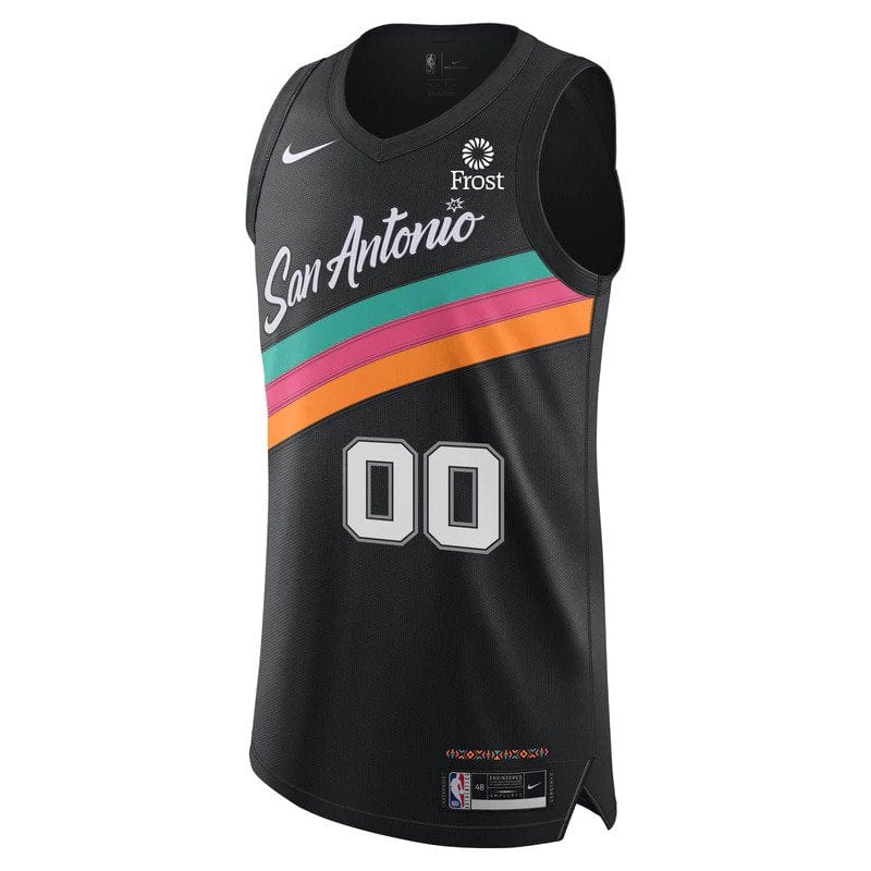 Custom San Antonio Spurs City Edition  Jersey