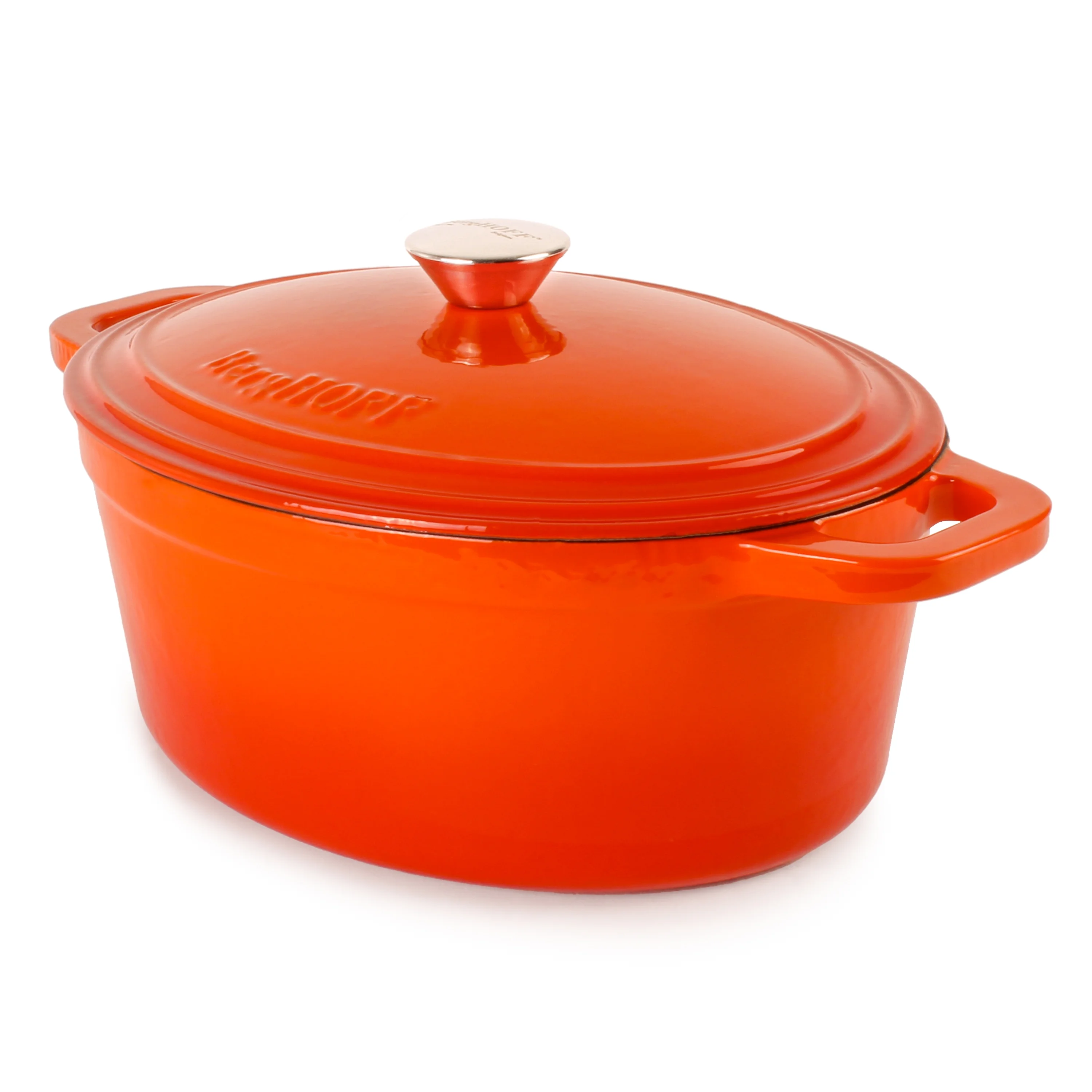 BergHOFF Neo 4Pc Cast Iron Set: 5qt. & 7qt. Covered Dutch Ovens, Green
