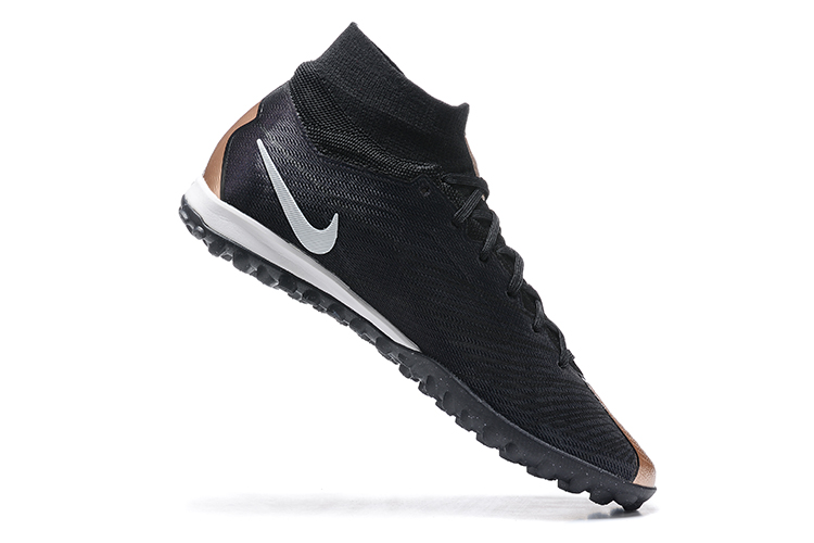 Assassin XV high-top fully knitted waterproof MD air cushion grass spike football shoes