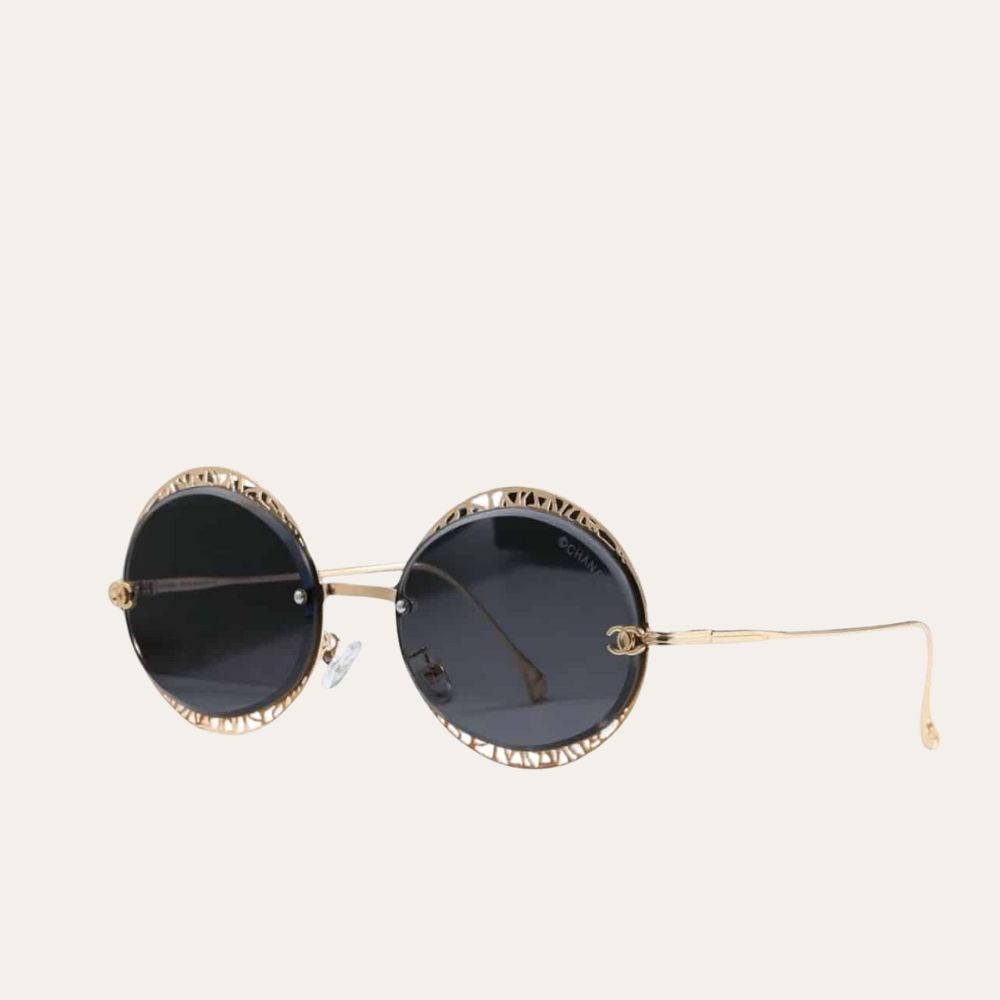 Chanel Soleil Vintage Sunglasses Black