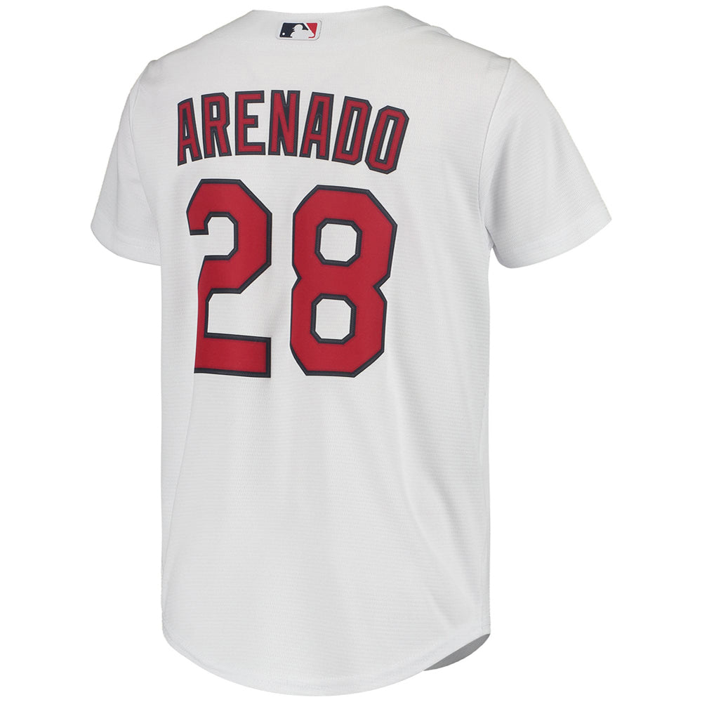 Youth St. Louis Cardinals Nolan Arenado Home Player Jersey - White