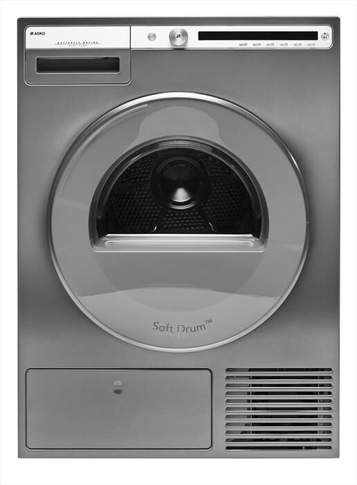 ASKO - Asciugatrice T 408 HD.T.P 8Kg Classe C-Titanio