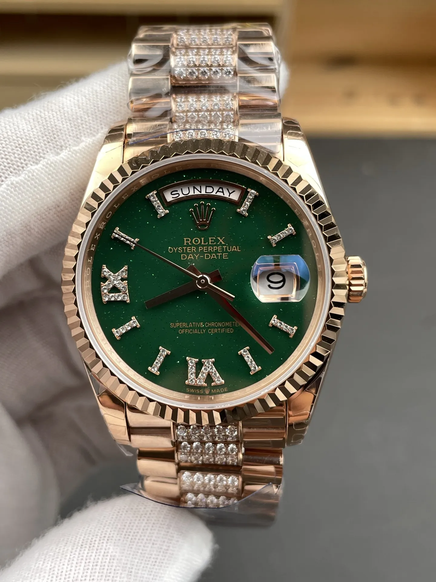 Rolex Day-Date Steel Bracelet 36mm