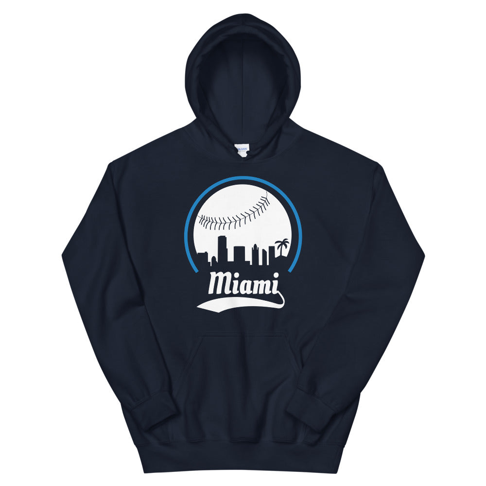 Unisex Miami Marlins Baseball Hoodie