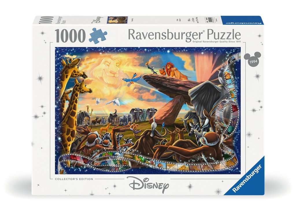 Disney Collector's Edition Lion King – 1000 Piece Jigsaw Puzzle (Ravensburger)