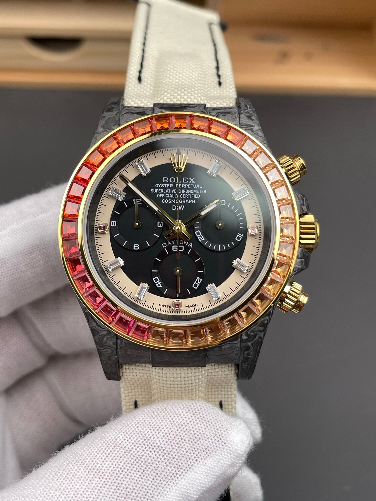 Rolex Daytona Pumpkin Carbon