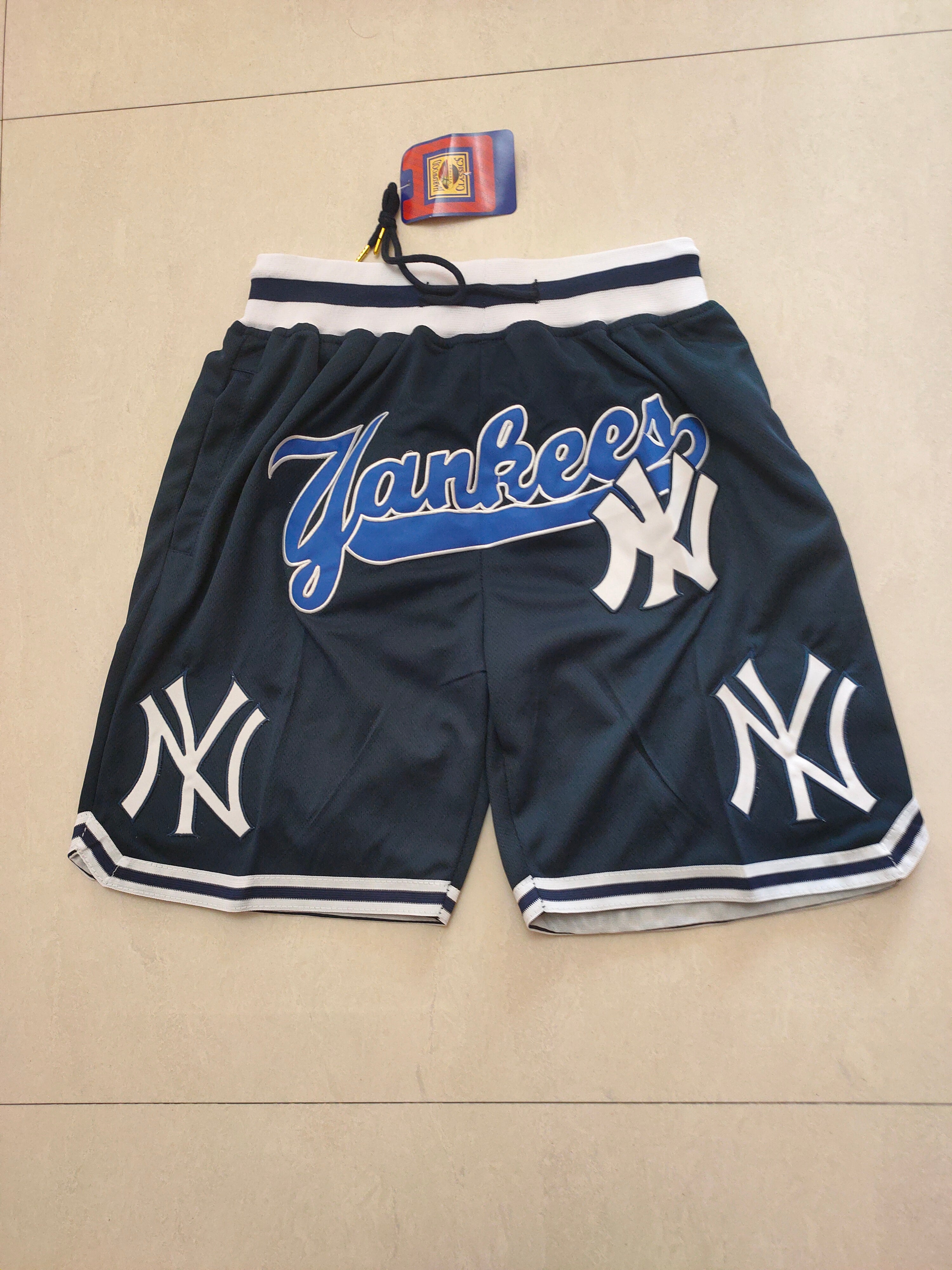 New York Yankees dark blue pocket pants