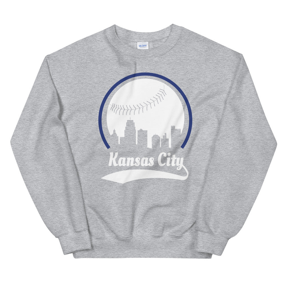 Unisex Kansas City Royals Baseball Crewneck Sweatshirt