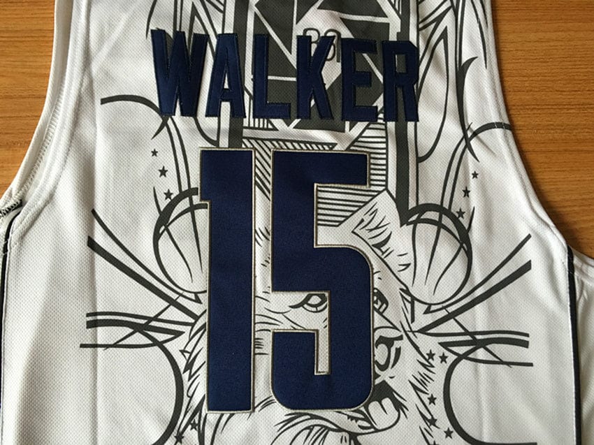 NCAA University of Connecticut No. 15 Kemba Walker White Jersey