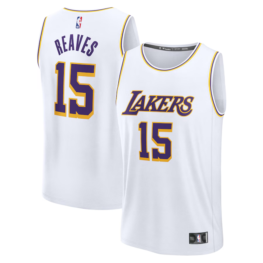 Men's Los Angeles Lakers Austin Reaves Fanatics White