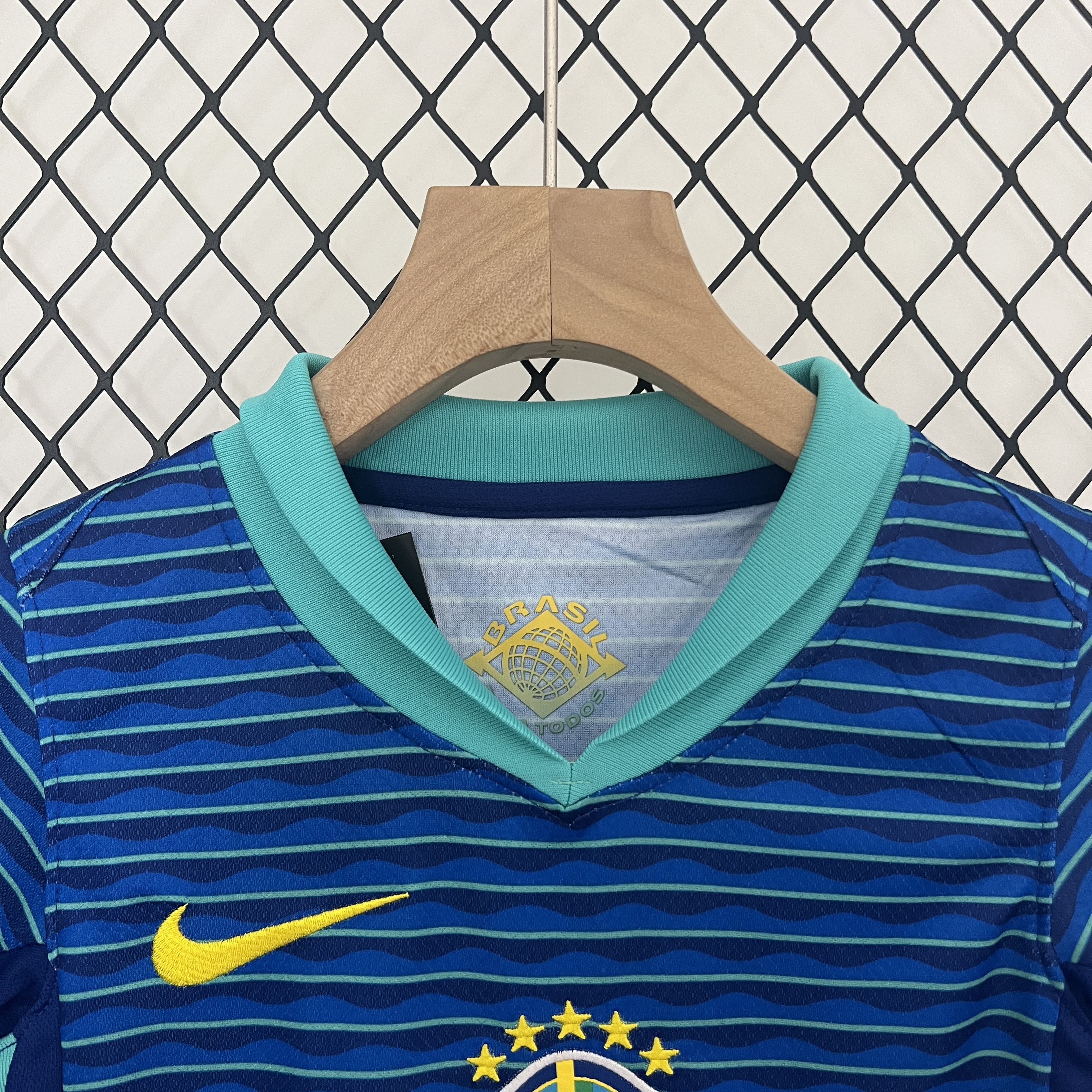 2024/25 Brazil Away Jersey - Kids Kit