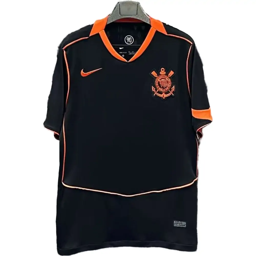 25-26 Corinthians Second Away Black Jersey - Fan Edition
