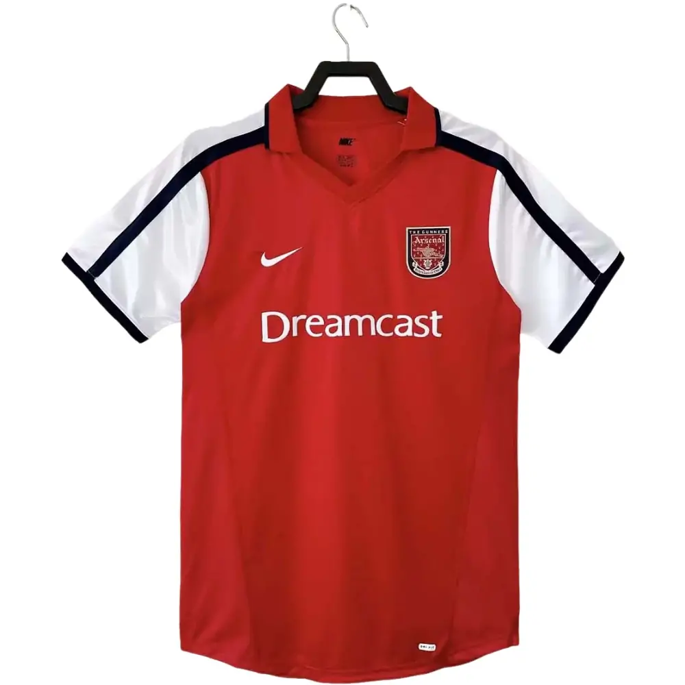 2001/2002 Retro Arsenal Home Football Shirt 1:1 Thai Quality