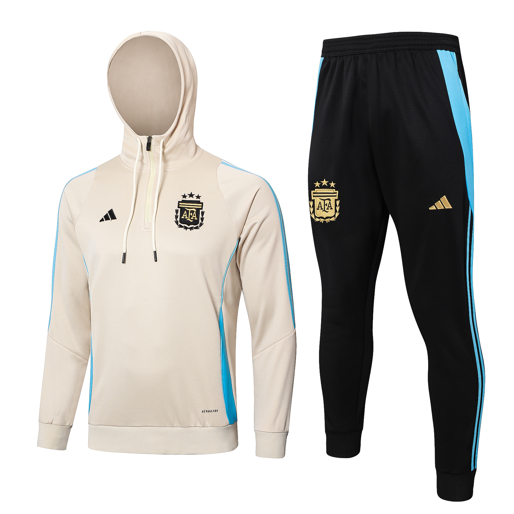 2024-25 Argentina Winter Long-Sleeved Thick Training Suit - Adult Set