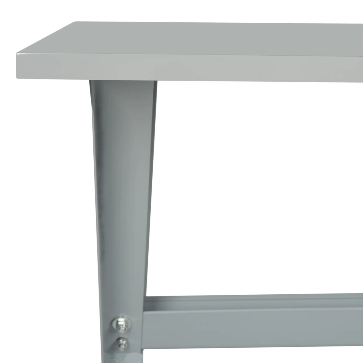 SAFAVIEH Chapman Modern Glam Cross Leg Writing Desk, Grey
