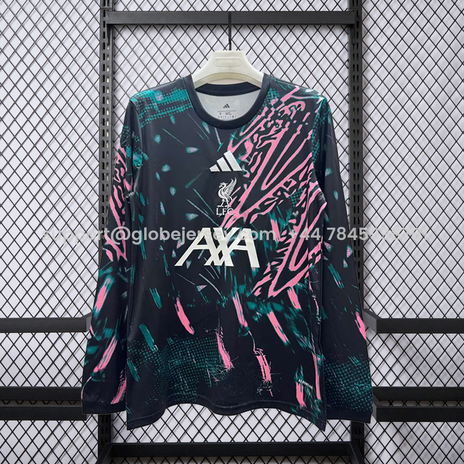 Liver.pool 25-26 Pre-Match Training Long Sleeves Jersey - Fans Version