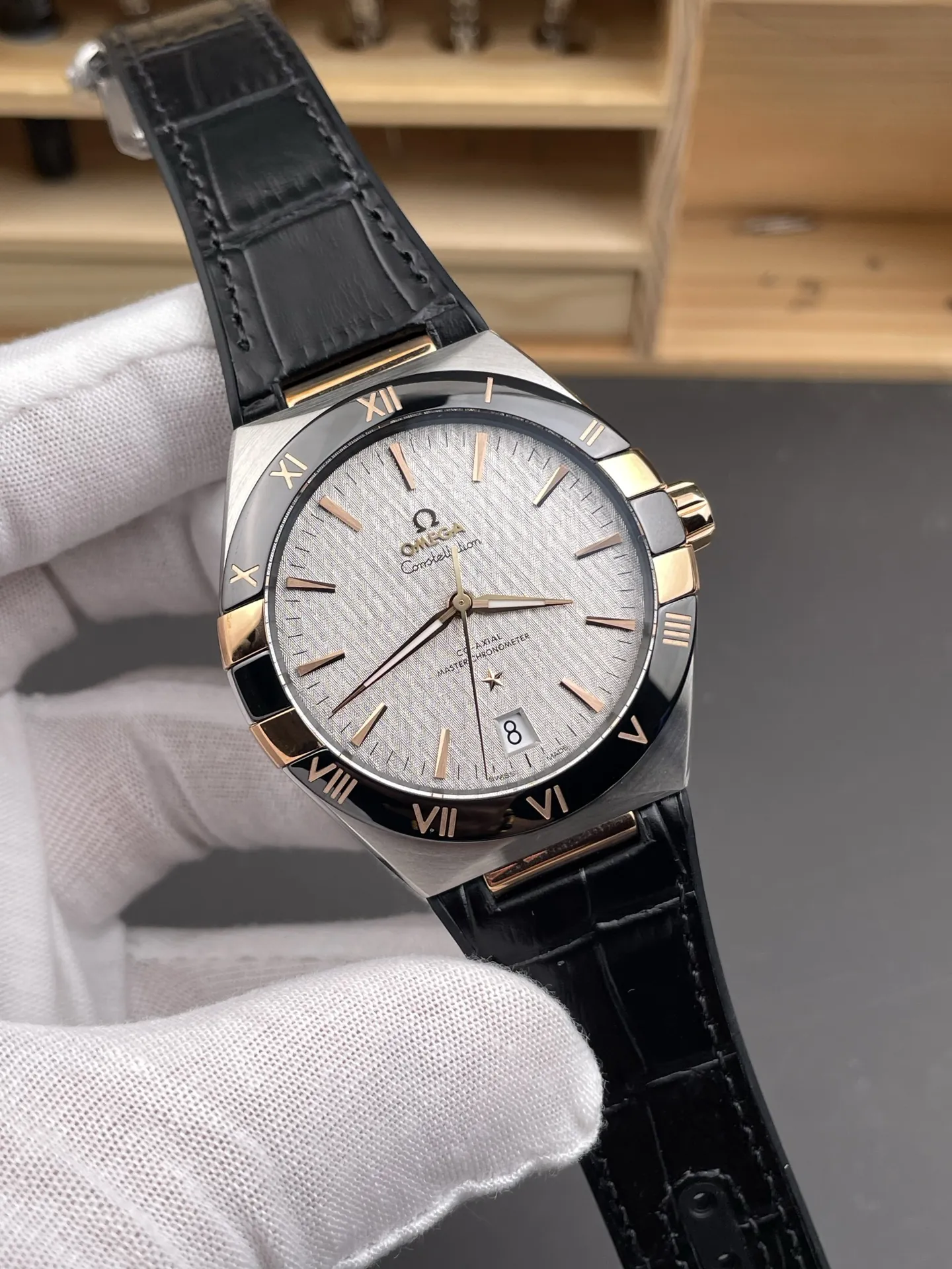 Omega Constellation Rose Gold 41mm
