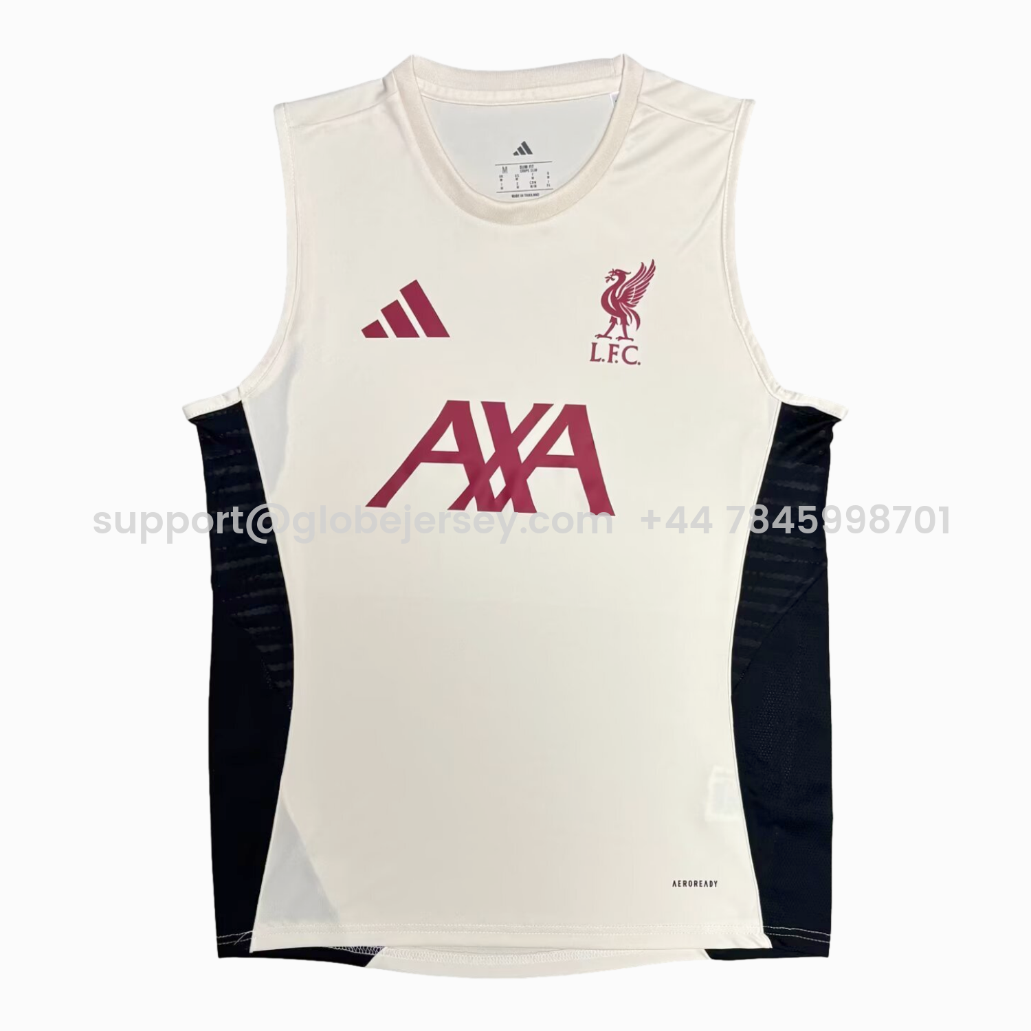 Liver.pool 25-26 White Training Vest - Fans Version