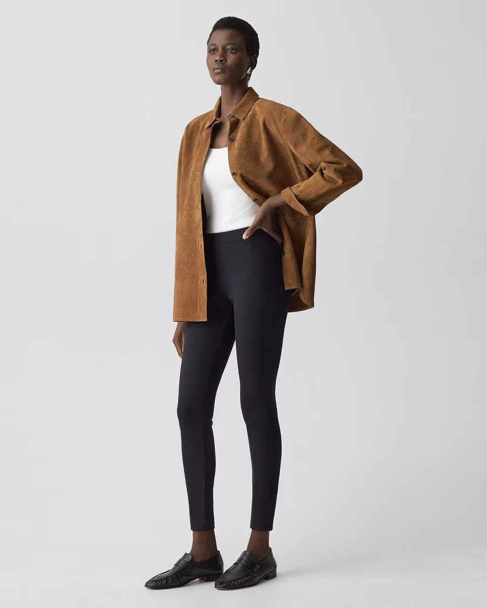 High-Waist Legging in Scuba