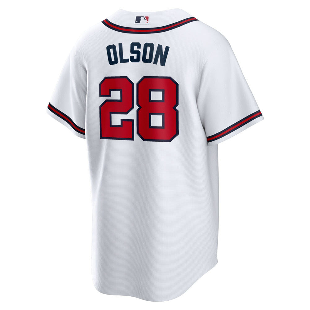 Men's Atlanta Braves Matt Olson Home Player Jersey - White