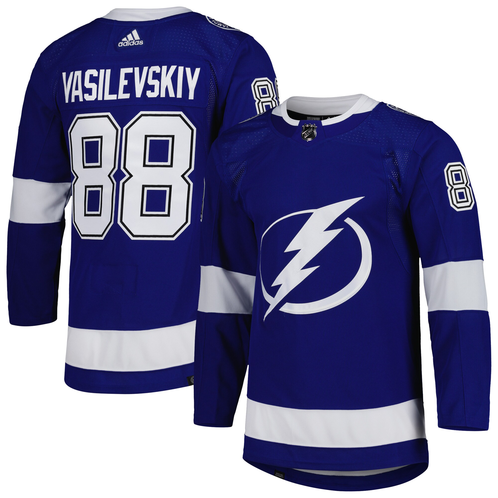 Andrei Vasilevskiy Tampa Bay Lightning   Primegreen    Jersey – Blue