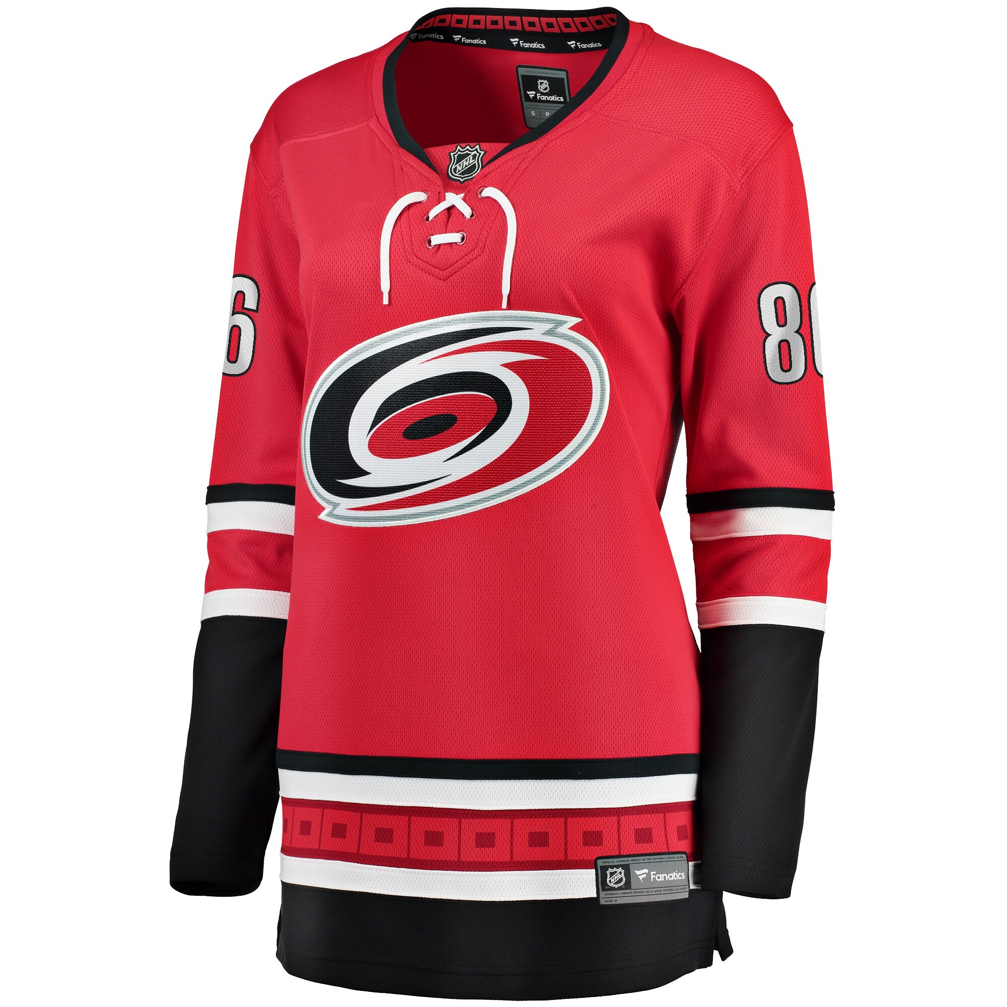 Teuvo Teravainen Carolina Hurricanes Fanatics Women’s Alternate Breakaway   Jersey – Red
