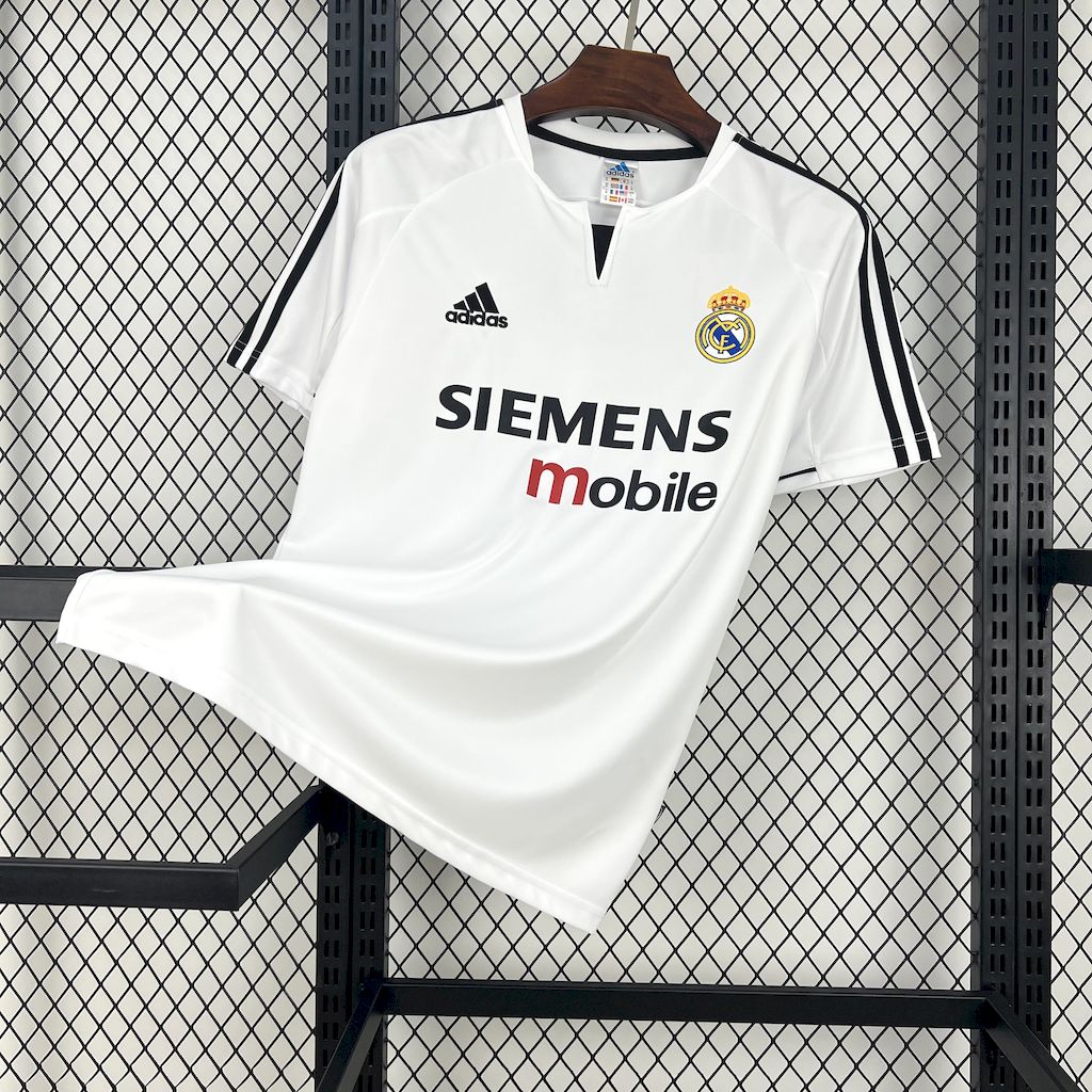 Retro Real Madrid 2003-04 Home Jersey