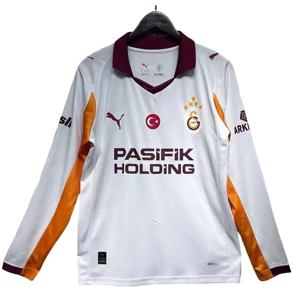 2025-26 Galatasaray S.K Away Long Sleeve Jersey - Fans Edition