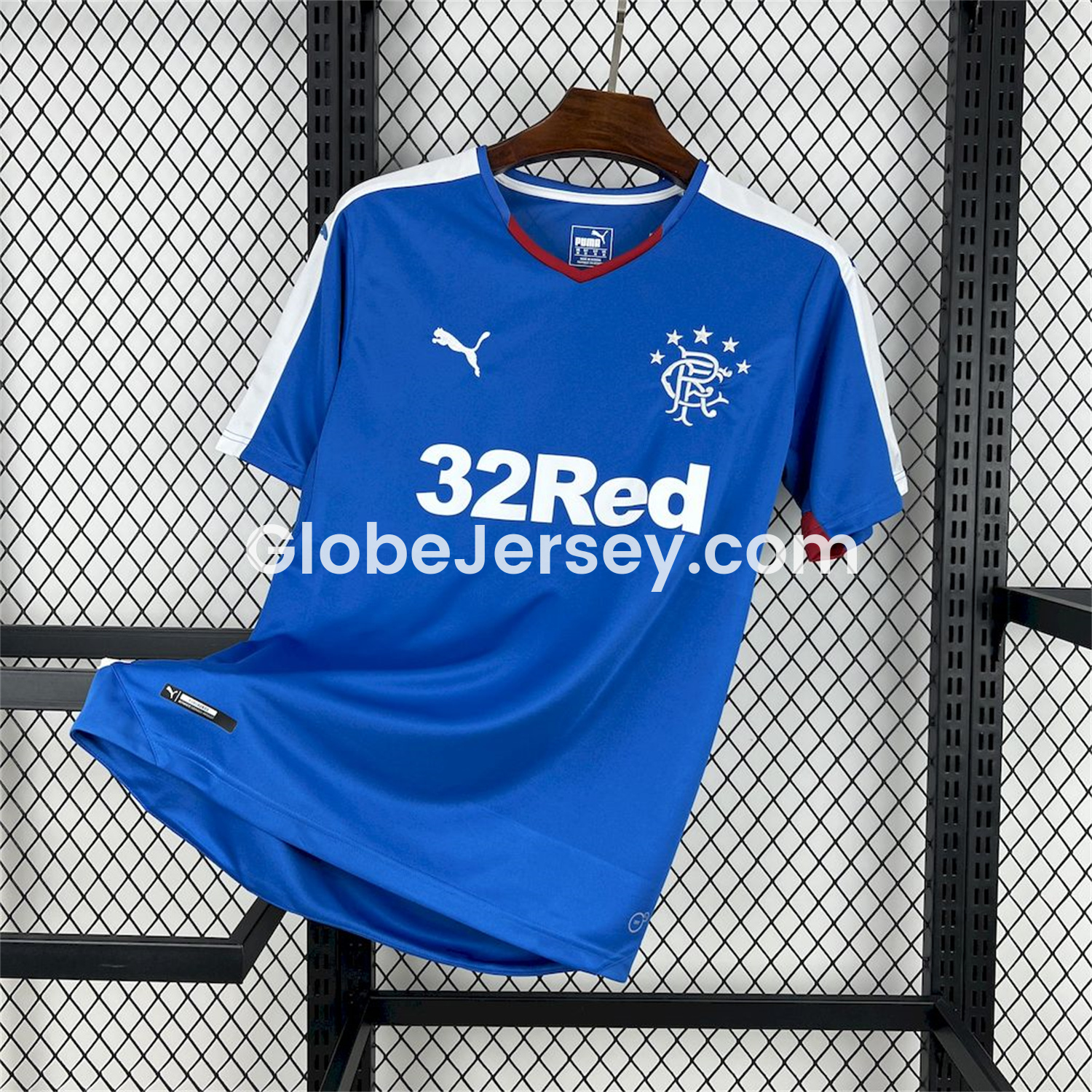 Retro Glasgow Rangers 2015-16 Home Jersey