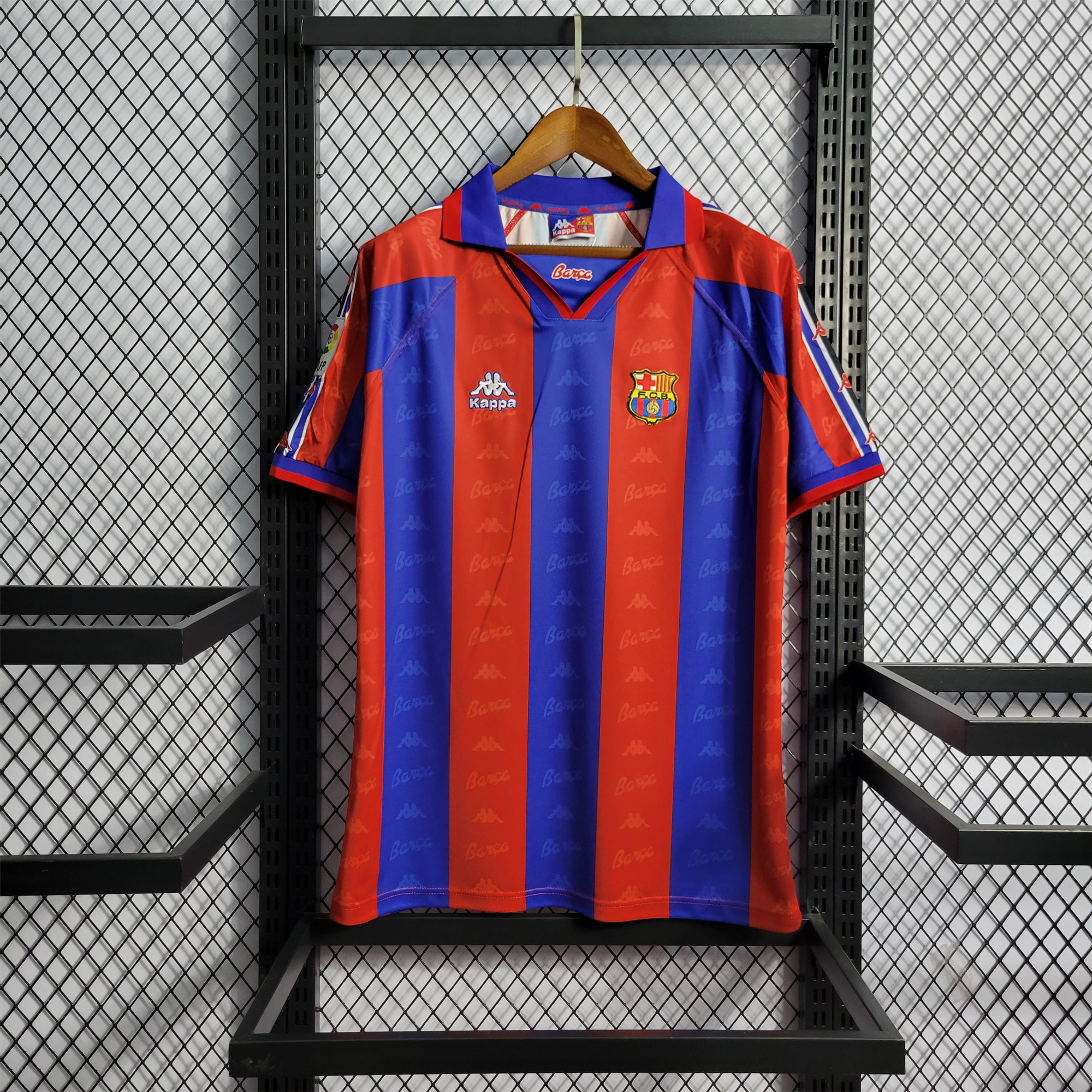 Retro Barcelona 96-97 Home Stadium Jersey