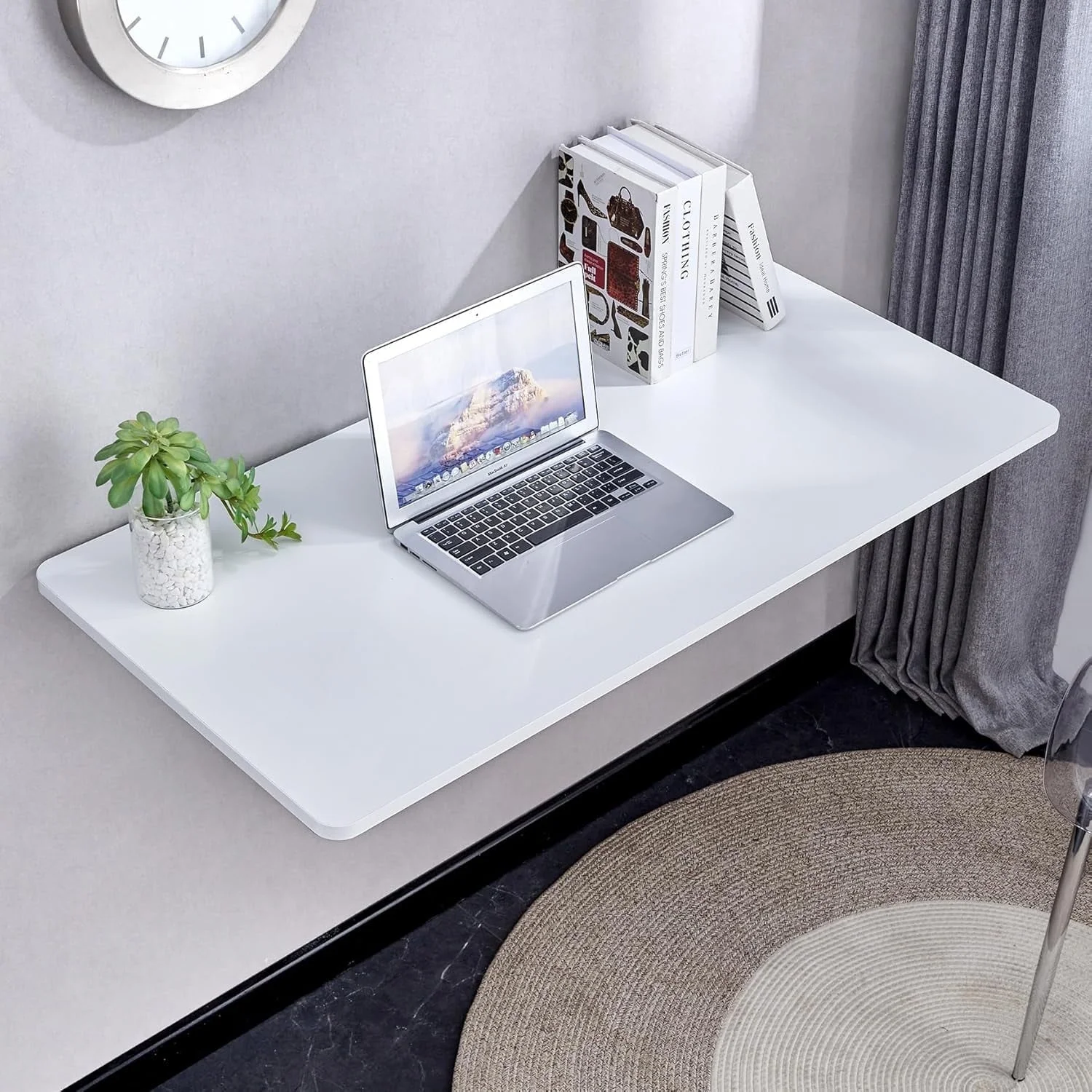 JUFU Wall Mounted Desk, 44.8
